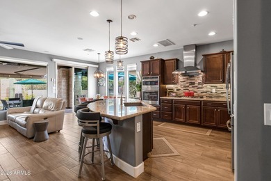 Modern designer touches define this stunning home, complete with on Trilogy Golf Club At Vistancia in Arizona - for sale on GolfHomes.com, golf home, golf lot