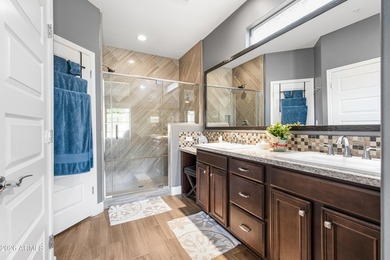 Modern designer touches define this stunning home, complete with on Trilogy Golf Club At Vistancia in Arizona - for sale on GolfHomes.com, golf home, golf lot