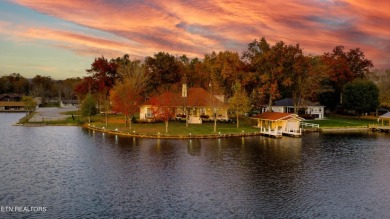 A grand Mediterranean in one of the most coveted locations at on Lake Tansi Village Country Club in Tennessee - for sale on GolfHomes.com, golf home, golf lot