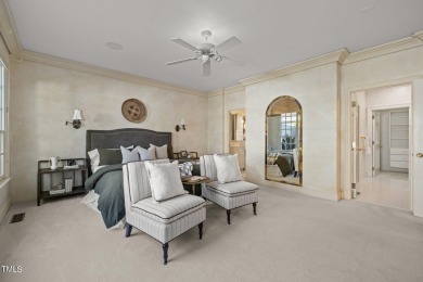 Discover the epitome of classic elegance in this stunning villa on Treyburn Country Club in North Carolina - for sale on GolfHomes.com, golf home, golf lot