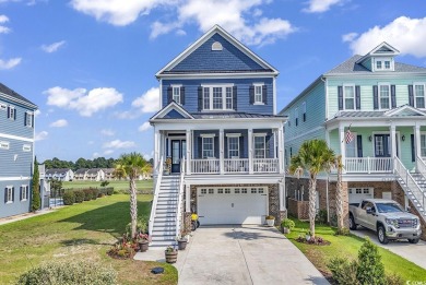 This home is coastal living at his finest. Rising majestically on Myrtlewood Golf Course and Club  in South Carolina - for sale on GolfHomes.com, golf home, golf lot