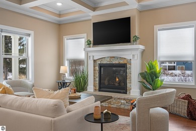 Golf course living o Just off the 11th fairway of The Bear o on Grand Traverse Resort and Spa in Michigan - for sale on GolfHomes.com, golf home, golf lot