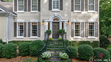 CLASSIC, TIMELESS, TRADITIONAL! Prime Oconee County location in on Jennings Mill Country Club in Georgia - for sale on GolfHomes.com, golf home, golf lot