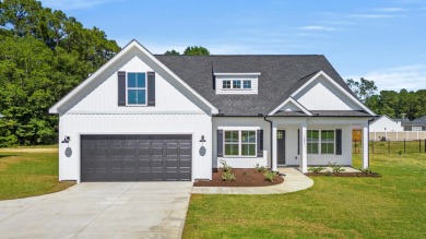 This Modern Farmhouse is under construction and will be on Shaftesbury Glen Golf and Fish Club in South Carolina - for sale on GolfHomes.com, golf home, golf lot