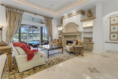 Opulent furnished private home in the gated golf course on Bay Colony Golf Club in Florida - for sale on GolfHomes.com, golf home, golf lot
