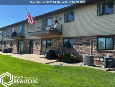 This charming 2 bedroom, 2 1/2 bath upper level condo offers the on Garner Golf and Country Club in Iowa - for sale on GolfHomes.com, golf home, golf lot