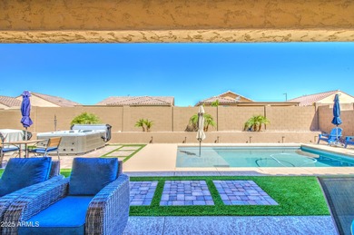 REDUCED! Enter this home through your private courtyard. This is on Poston Butte Golf Club in Arizona - for sale on GolfHomes.com, golf home, golf lot