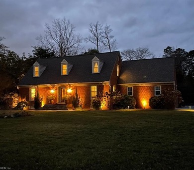 Owners have cherished this serene, established waterfront on Cedar Point Country Club in Virginia - for sale on GolfHomes.com, golf home, golf lot