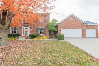 Gorgeous Custom Built (Horizon Homes)on the 2nd Fairway at The on The Den at Fox Creek in Illinois - for sale on GolfHomes.com, golf home, golf lot