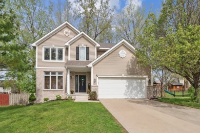 Welcome home to this spacious and well-appointed 4 bed on Copper Creek Golf Course in Iowa - for sale on GolfHomes.com, golf home, golf lot