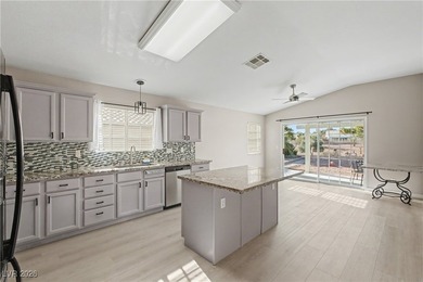This beautifully updated single-story home offers 3 spacious on Los Prados Golf Course in Nevada - for sale on GolfHomes.com, golf home, golf lot