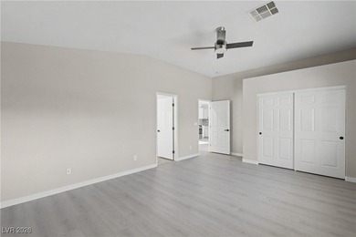 This beautifully updated single-story home offers 3 spacious on Los Prados Golf Course in Nevada - for sale on GolfHomes.com, golf home, golf lot