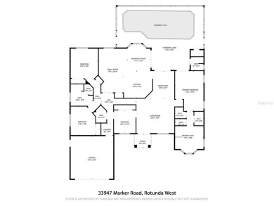 ROTONDA WEST! CUSTOM BUILT 4 BEDROOM, 3.5 BATH, 2-CAR GARAGE on Rotonda Golf and Country Club - Long Marsh  in Florida - for sale on GolfHomes.com, golf home, golf lot