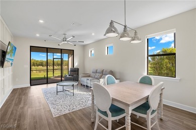 Hey, sunset lovers and lifestyle fans! This 2022-built, 1,405 sq on Old Corkscrew Golf Club in Florida - for sale on GolfHomes.com, golf home, golf lot