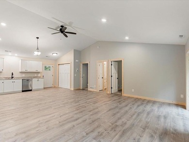 Check out this modern new home built by K Ecklund Construction on Deacons Lodge Golf Course in Minnesota - for sale on GolfHomes.com, golf home, golf lot