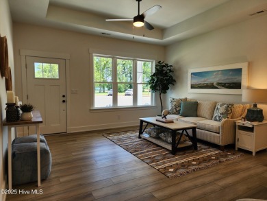 The Dawson plan is a charming 3-bedroom, 2-bathroom cottage that on The Carolina Club in North Carolina - for sale on GolfHomes.com, golf home, golf lot