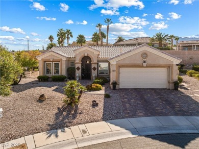 Beautifully maintained Sun City Summerlin gem on a PREMIUM on Highland Falls Golf Club in Nevada - for sale on GolfHomes.com, golf home, golf lot