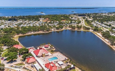 Fully Furnished. No lot rent! You own your own land. Barefoot on Barefoot Bay Golf Course in Florida - for sale on GolfHomes.com, golf home, golf lot