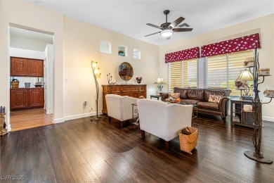 Beautifully maintained Sun City Summerlin gem on a PREMIUM on Highland Falls Golf Club in Nevada - for sale on GolfHomes.com, golf home, golf lot