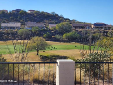 This Diego model sits on the ridge of Catalina #3 & #9 fairways on Saddlebrooke Golf Course in Arizona - for sale on GolfHomes.com, golf home, golf lot