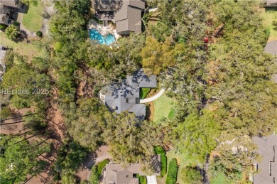 Single-level living on quiet street in world-famous Sea Pines on Sea Pines Country Club in South Carolina - for sale on GolfHomes.com, golf home, golf lot