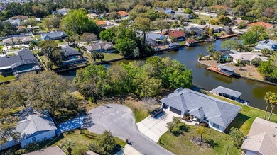 Prime Tip Lot on Saltwater Canal - Build Your Dream Waterfront on Palm Harbor Golf Club in Florida - for sale on GolfHomes.com, golf home, golf lot