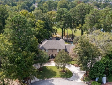 Spectacular two-story French Provincial inspired home on Wynlakes Golf and Country Club in Alabama - for sale on GolfHomes.com, golf home, golf lot