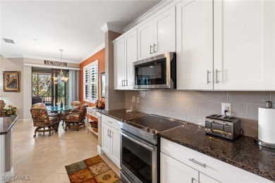 Nestled in a quiet cul-de-sac with beautiful lake views, this on Pelican Preserve Golf Club in Florida - for sale on GolfHomes.com, golf home, golf lot