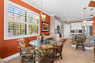 Nestled in a quiet cul-de-sac with beautiful lake views, this on Pelican Preserve Golf Club in Florida - for sale on GolfHomes.com, golf home, golf lot