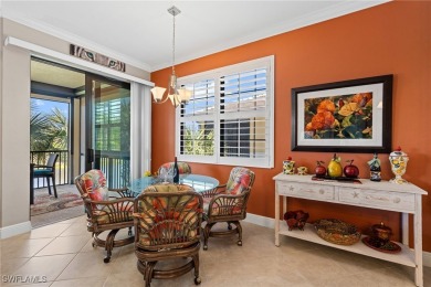Nestled in a quiet cul-de-sac with beautiful lake views, this on Pelican Preserve Golf Club in Florida - for sale on GolfHomes.com, golf home, golf lot