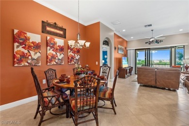 Nestled in a quiet cul-de-sac with beautiful lake views, this on Pelican Preserve Golf Club in Florida - for sale on GolfHomes.com, golf home, golf lot
