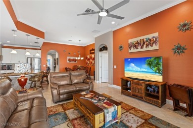 Nestled in a quiet cul-de-sac with beautiful lake views, this on Pelican Preserve Golf Club in Florida - for sale on GolfHomes.com, golf home, golf lot