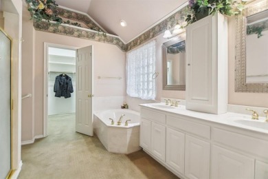 Walk out to the golf course from your large screened in back on Pecan Plantation Country Club in Texas - for sale on GolfHomes.com, golf home, golf lot