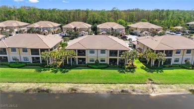 Nestled in a quiet cul-de-sac with beautiful lake views, this on Pelican Preserve Golf Club in Florida - for sale on GolfHomes.com, golf home, golf lot