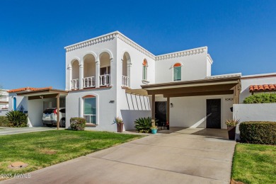 Look no further! This charming 2-bedroom townhome in the 55+ Sun on Sun City South Golf Course in Arizona - for sale on GolfHomes.com, golf home, golf lot