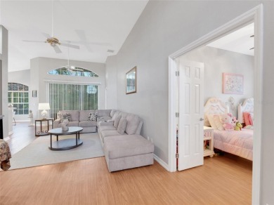This home is the popular RidgeDale floor plan inside High Vista on Ridgewood Lakes Golf and Country Club in Florida - for sale on GolfHomes.com, golf home, golf lot