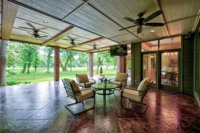 Exquisitely crafted custom residence on the 12th fairway of the on Oak Tree National Golf and Country Club in Oklahoma - for sale on GolfHomes.com, golf home, golf lot