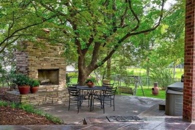 Exquisitely crafted custom residence on the 12th fairway of the on Oak Tree National Golf and Country Club in Oklahoma - for sale on GolfHomes.com, golf home, golf lot