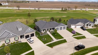 This zero-entry ranch home offers a blend of comfort and modern on Otter Creek Golf Course in Iowa - for sale on GolfHomes.com, golf home, golf lot