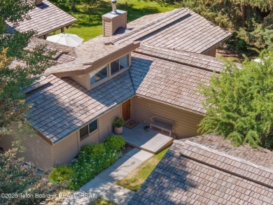 Refined Mountain Living Meets Short-Term Rental Opportunity in on Jackson Hole Golf and Tennis Club in Wyoming - for sale on GolfHomes.com, golf home, golf lot