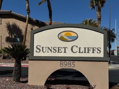 Sunset Cliffs 1st floor 3 bedroom condo located in Booming SW on Rhodes Ranch Golf Club in Nevada - for sale on GolfHomes.com, golf home, golf lot