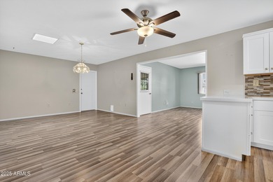 Beautifully updated 3-bedroom, 2-bath home in the heart of Sun on PalmBrook Country Club in Arizona - for sale on GolfHomes.com, golf home, golf lot