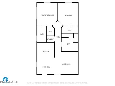 Step into coastal charm with this beautifully updated 2-bedroom on The Bridges Golf Club At Hollywood Casino in Mississippi - for sale on GolfHomes.com, golf home, golf lot