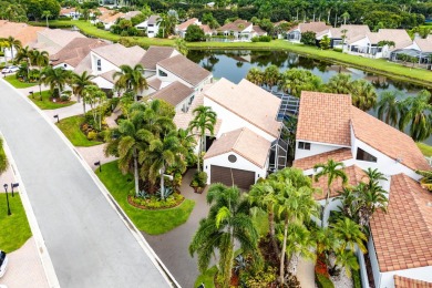 Stunning 3BR/2.5BA lakefront pool home in Newport Bay Club! This on St. Andrews Country Club of Boca Raton in Florida - for sale on GolfHomes.com, golf home, golf lot