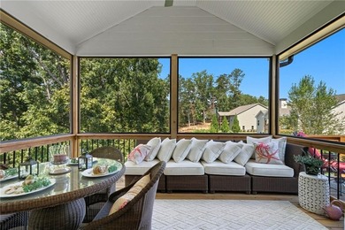 Exquisite Ranch Over Full Walk-out Terrace Level on Beautiful on The Highlands Course at Lake Arrowhead in Georgia - for sale on GolfHomes.com, golf home, golf lot