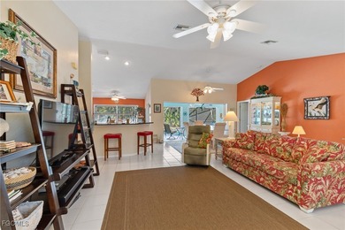 Welcome to this 3-bedroom, 2.5-bathroom pool home on Pine Island on Alden Pines Golf Club in Florida - for sale on GolfHomes.com, golf home, golf lot