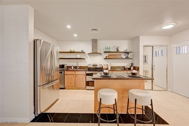 Rarely Available One-Story End-Unit Brick Townhome adjacent to on Las Vegas Country Club in Nevada - for sale on GolfHomes.com, golf home, golf lot