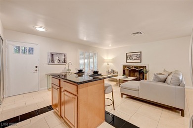 Rarely Available One-Story End-Unit Brick Townhome adjacent to on Las Vegas Country Club in Nevada - for sale on GolfHomes.com, golf home, golf lot
