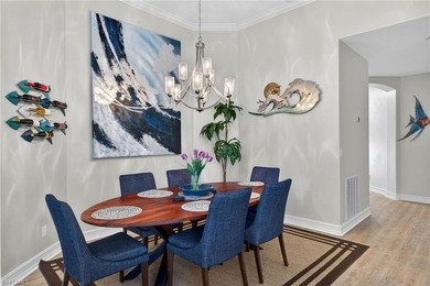 Sensational and fully renovated, this second-floor carriage home on Pelican Sound Golf and River Club in Florida - for sale on GolfHomes.com, golf home, golf lot