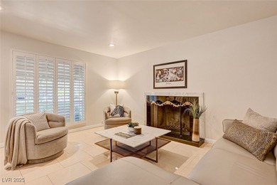 Rarely Available One-Story End-Unit Brick Townhome adjacent to on Las Vegas Country Club in Nevada - for sale on GolfHomes.com, golf home, golf lot